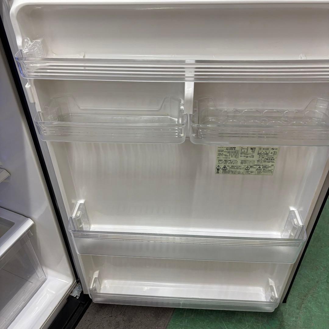 5　SHARP　冷蔵庫　500-600ℓ　大容量　黒　右開き　設置無料　安い‼️