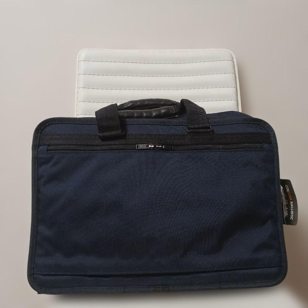 2987【未使用級・全付属品付】PORTER αgelgrip　ビジネスバッグ紺