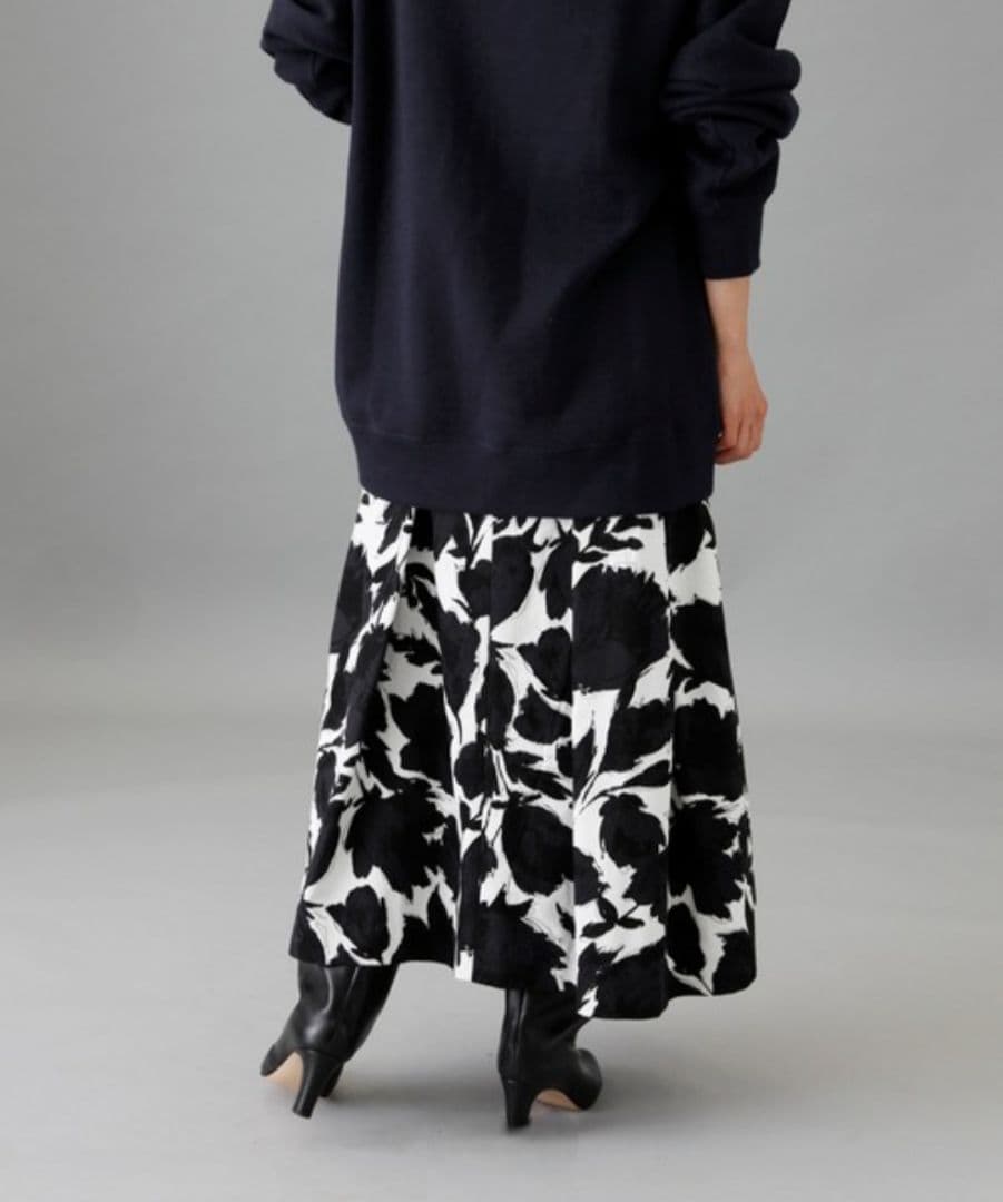 【美品♪】VERMEIL par iena コットンフローラルプリントスカート