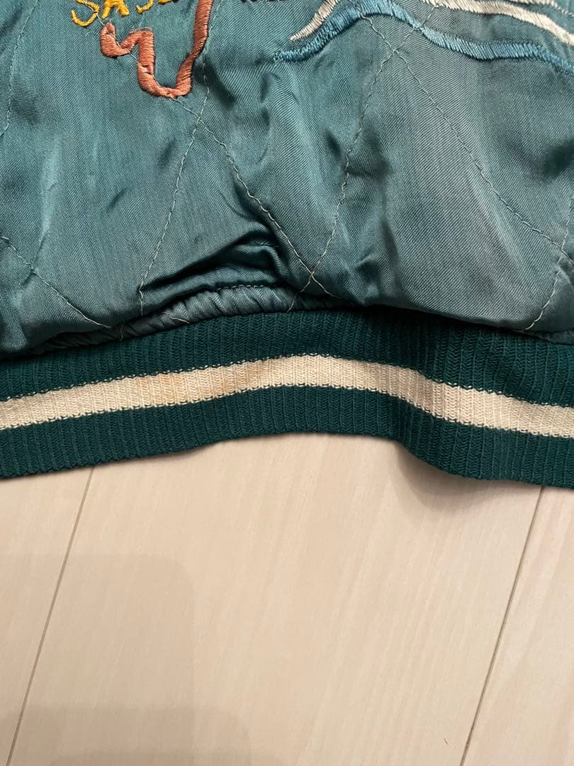 最終値下げ　50s ビンテージ　黒別珍　スーベニアジャケット