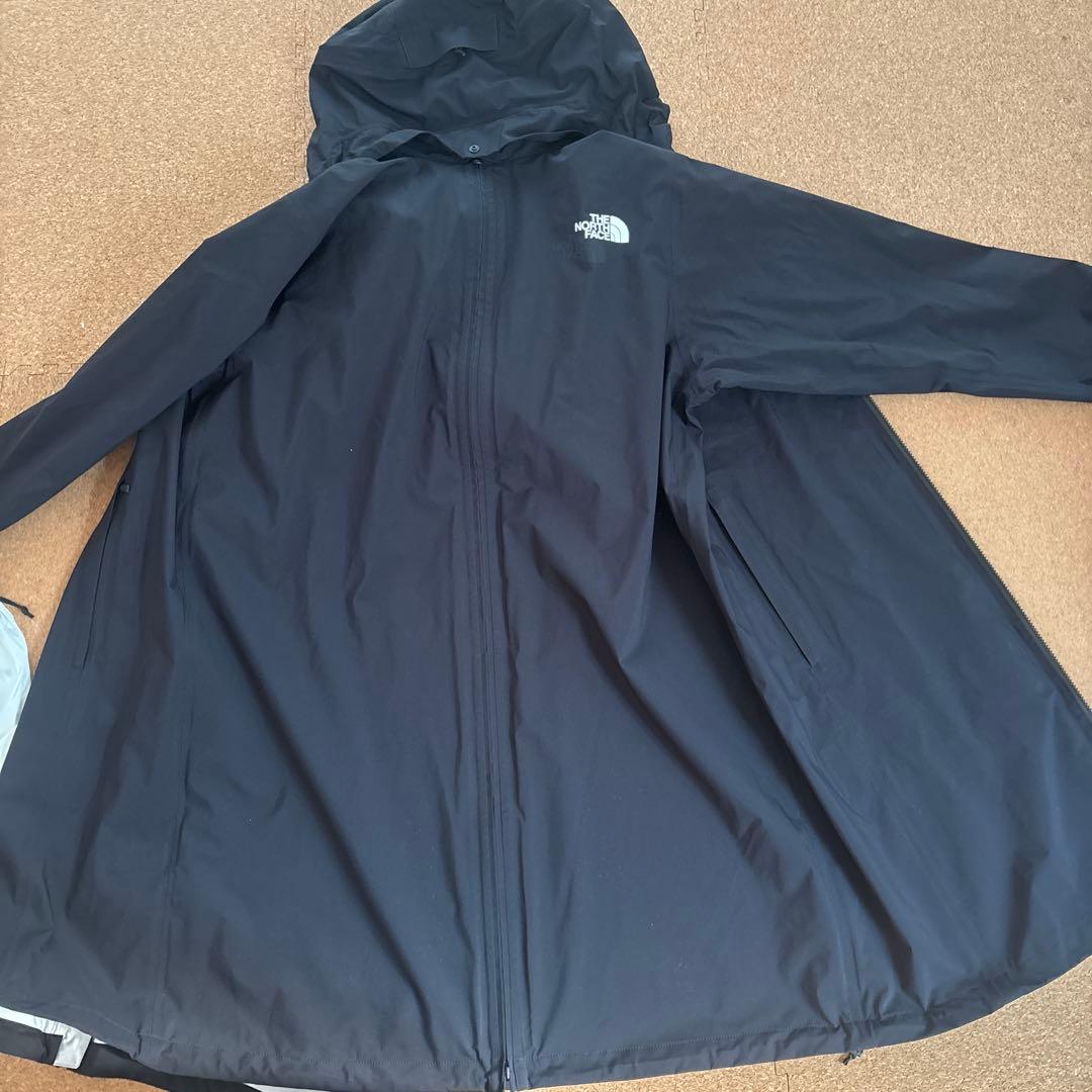 ノースフェイス ピッカパックレインコート ブラック Sサイズ