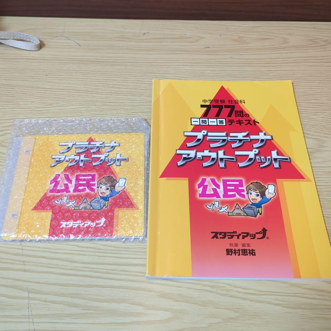 スタディアップ　プラチナアウトプット　公民