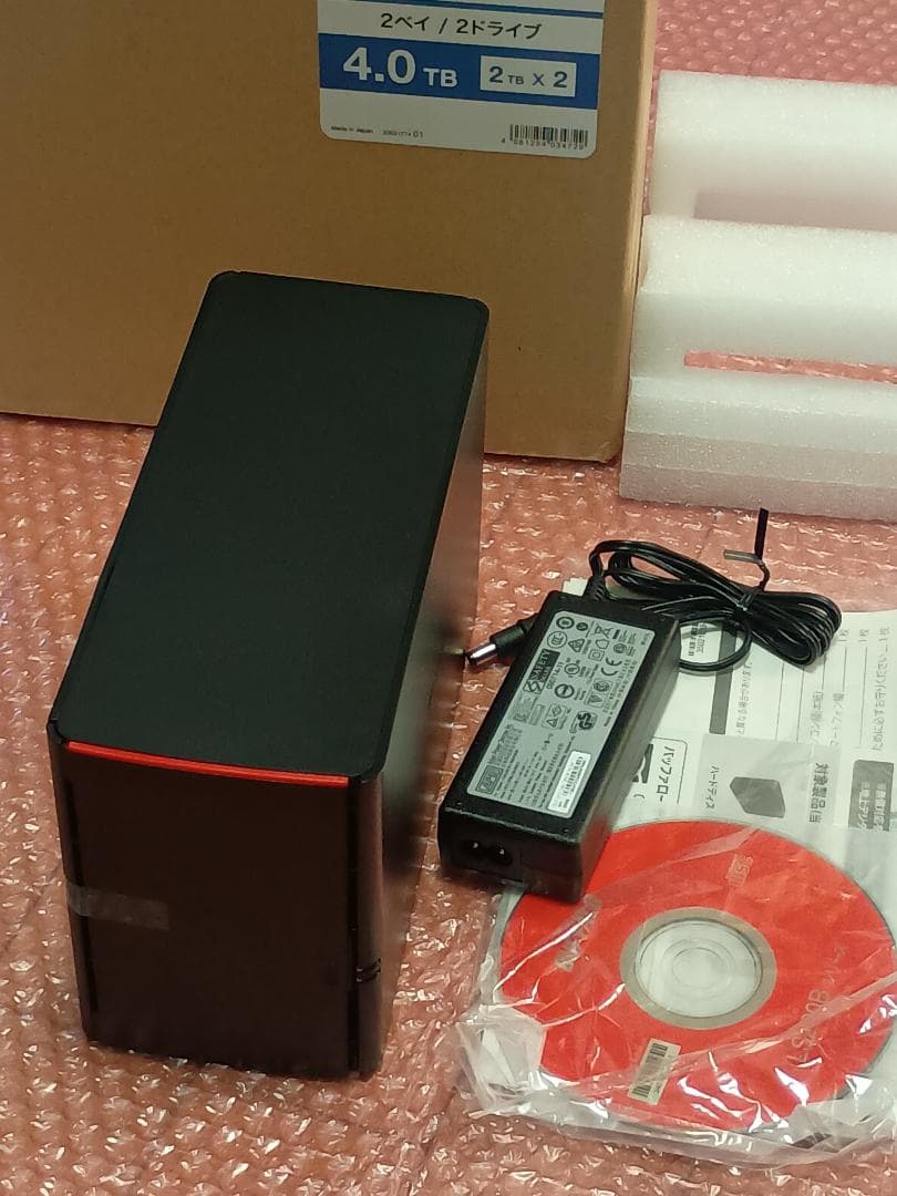 R*f様 BUFFALO LinkStation LS220DN0402B 4T