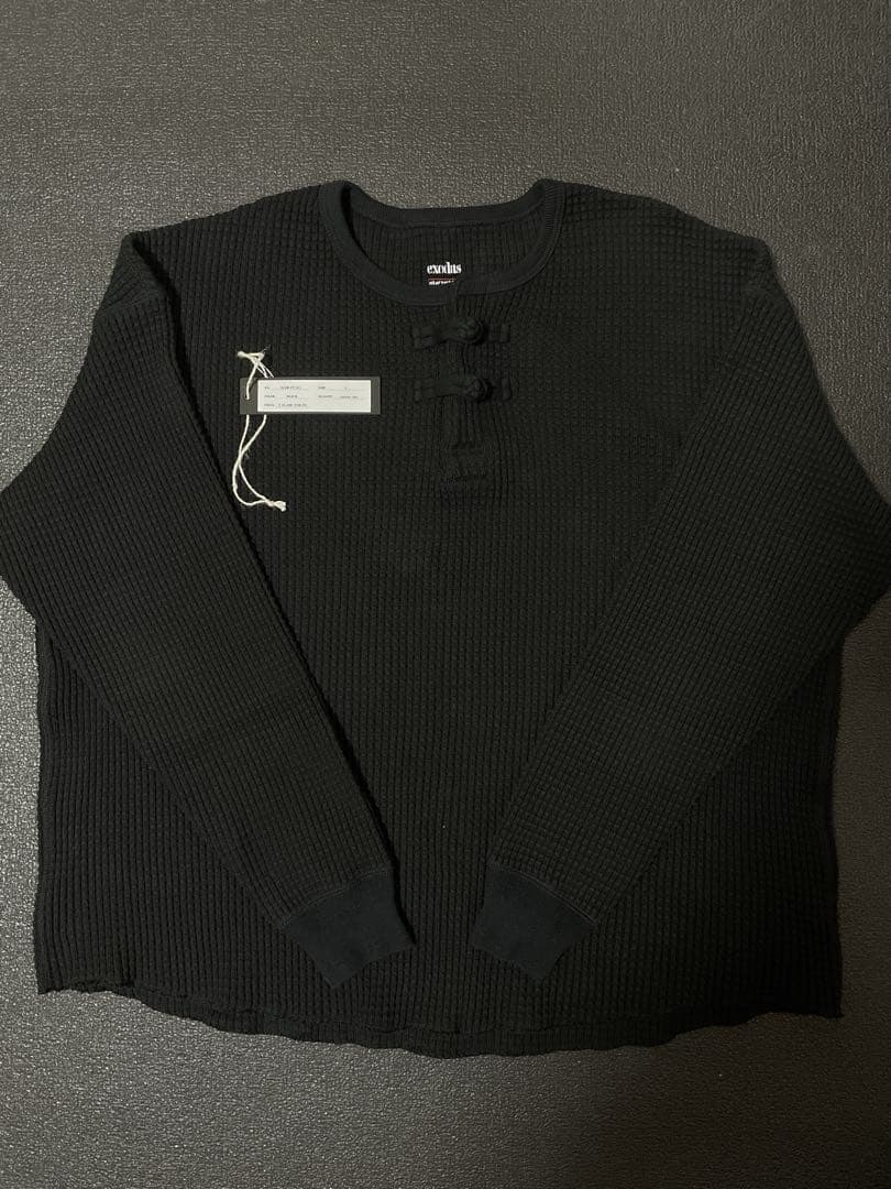 EXODUS エクソドス ワッフル シャツ