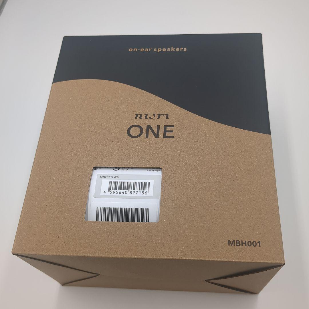 num ONE オンイヤースピーカー MBH001 ライトグレー 新品未開封