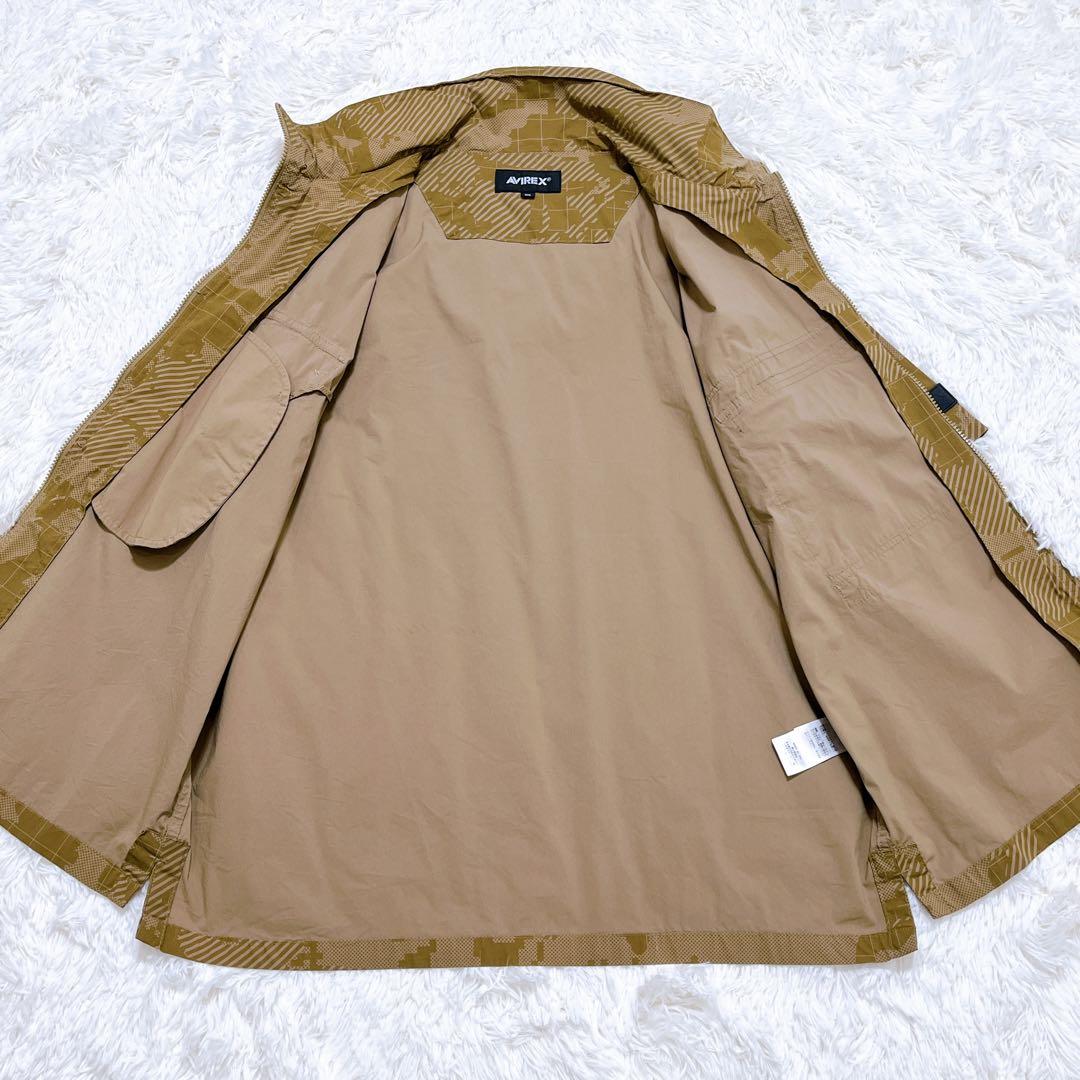 美品 アヴィレックス ミリタリー 半袖 ナイロンジャケット 2XL