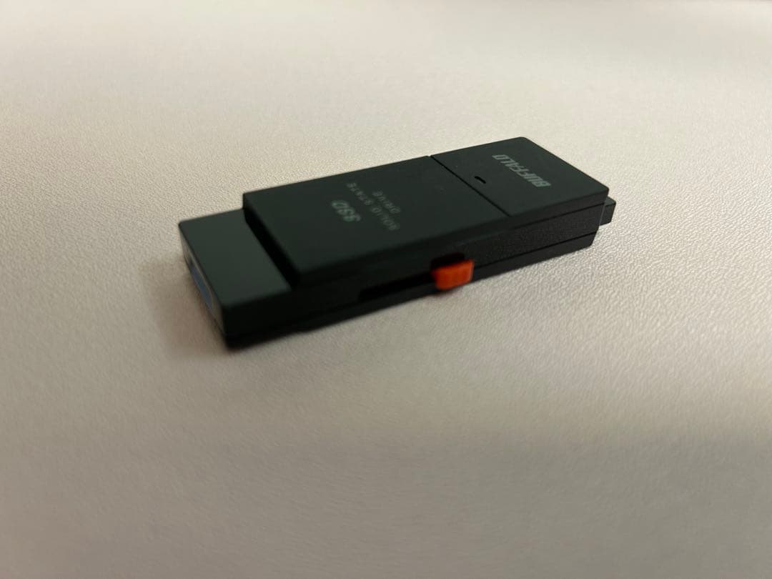 BUFFALO ポータブルSSD SSD-PUT1.0U3BC/D 1TB