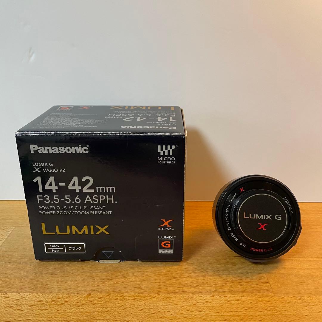 レンズ(ズーム) Panasonic H-PS14042 LUMIX G VARIO PZ