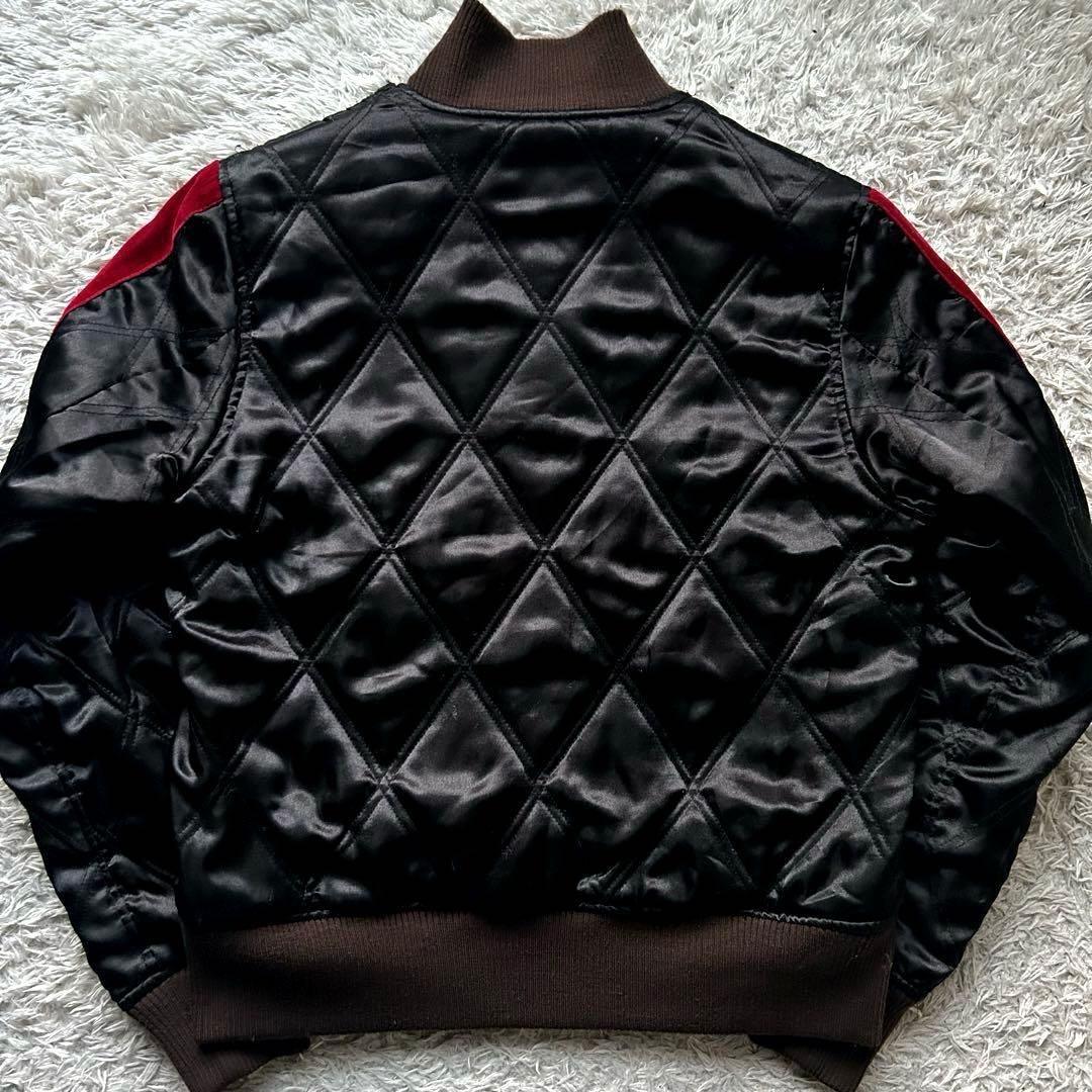 ★希少★ タケオキクチ スカジャン リバーシブル 別珍 ベロア キルティング