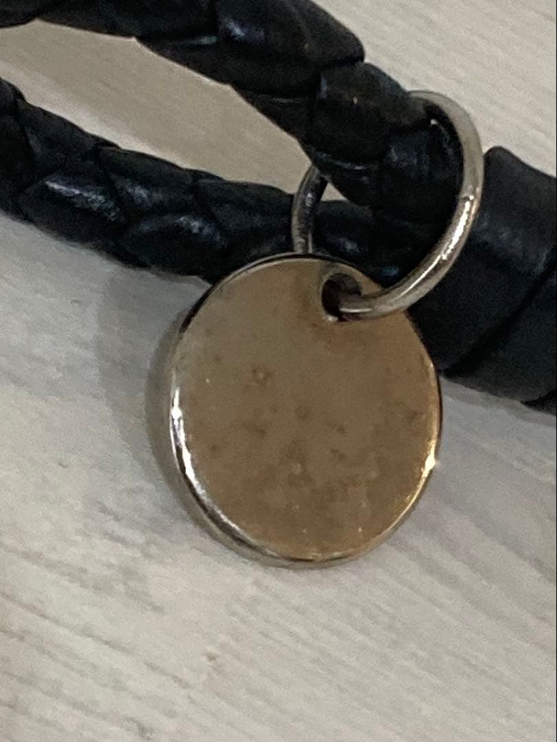 BOTTEGA VENETA アクセサリーブレスレットイントレチャートブラック