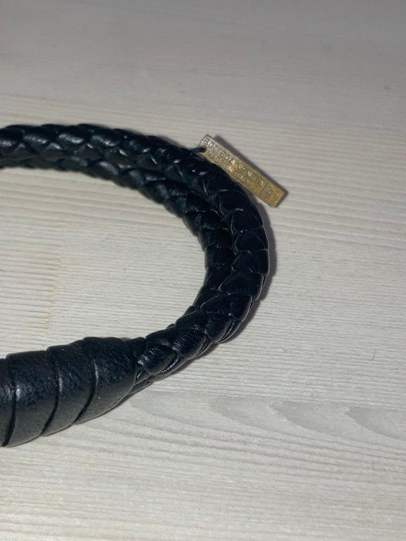 BOTTEGA VENETA アクセサリーブレスレットイントレチャートブラック