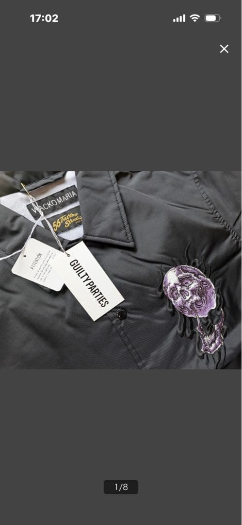 wackomaria ワコマリア　56tattoo コーチジャケット