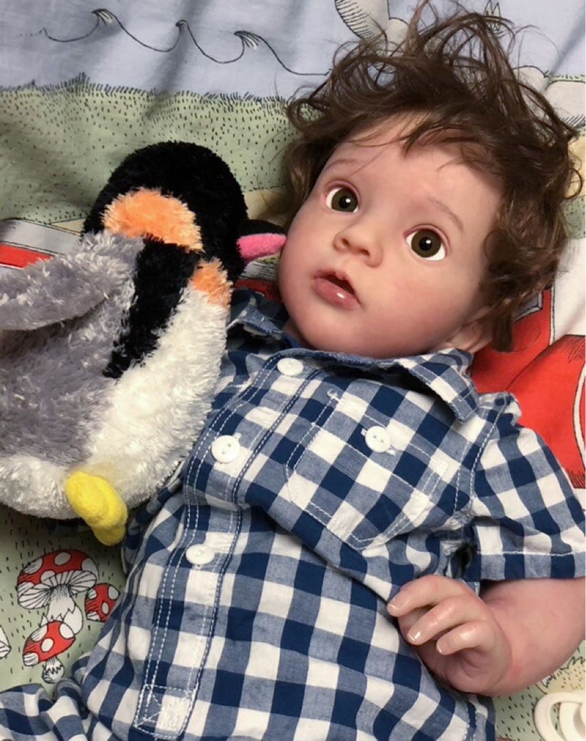 高級グラスアイ使用　リボーンドール