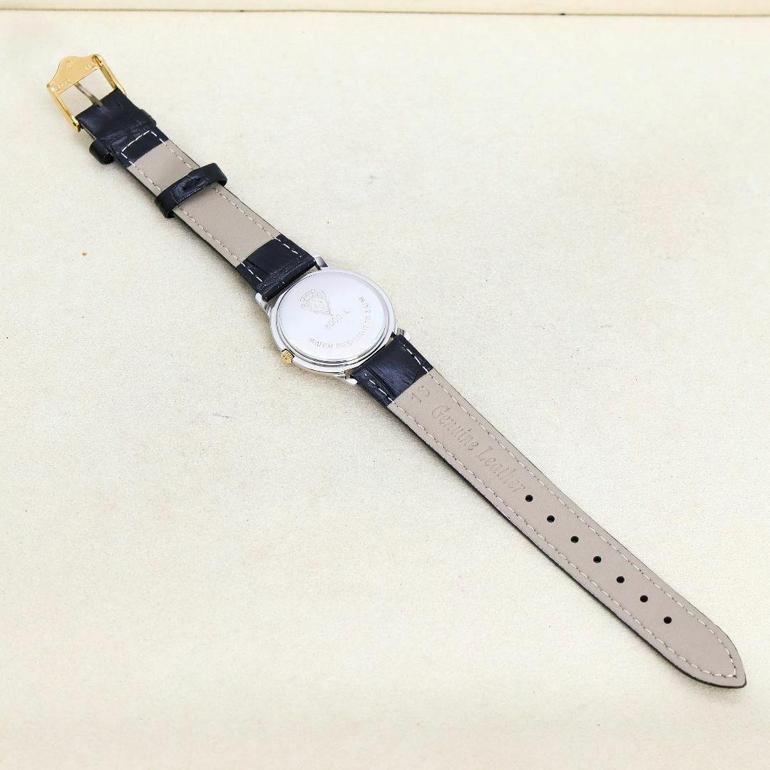 稼働 GUCCI 腕時計 8000L デイト ヴィンテージ レザー 外箱1123