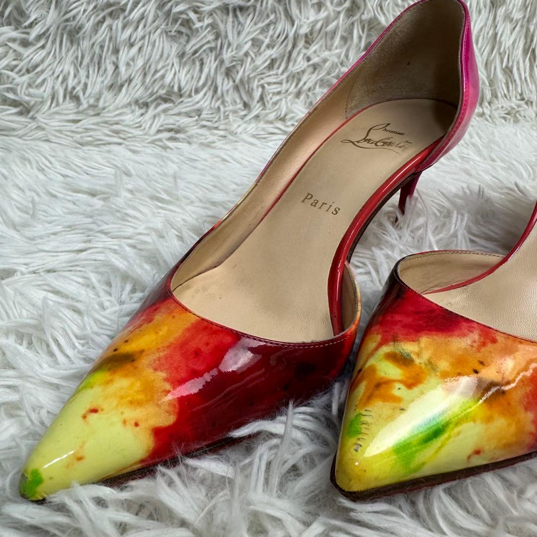 Christian Louboutin ハイヒール マルチカラー 伊製 24.5