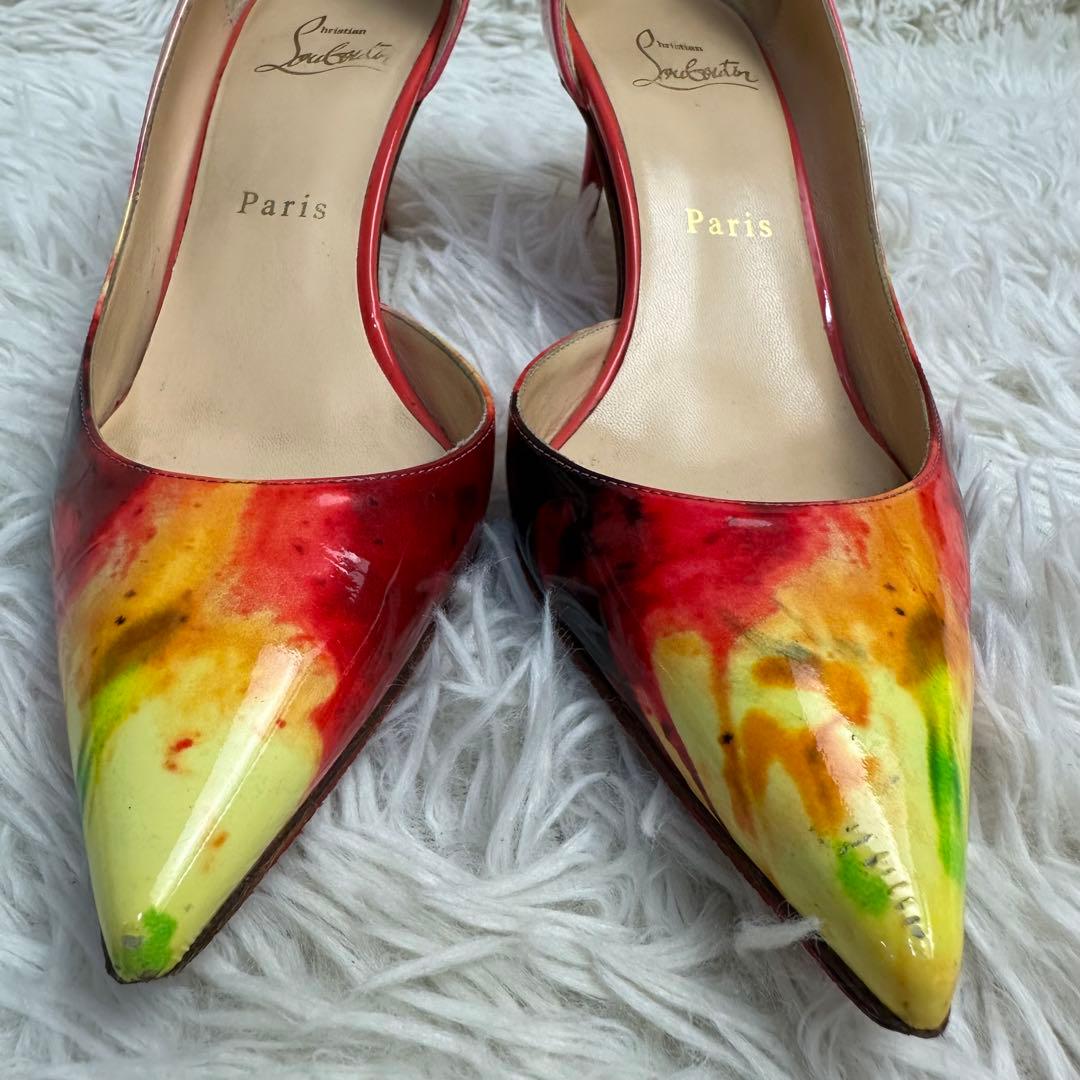 Christian Louboutin ハイヒール マルチカラー 伊製 24.5