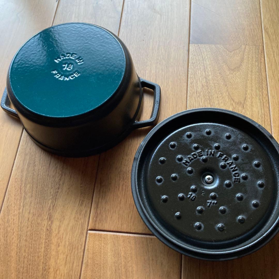 STAUB LA COCOTTE 鍋 18cm 黒