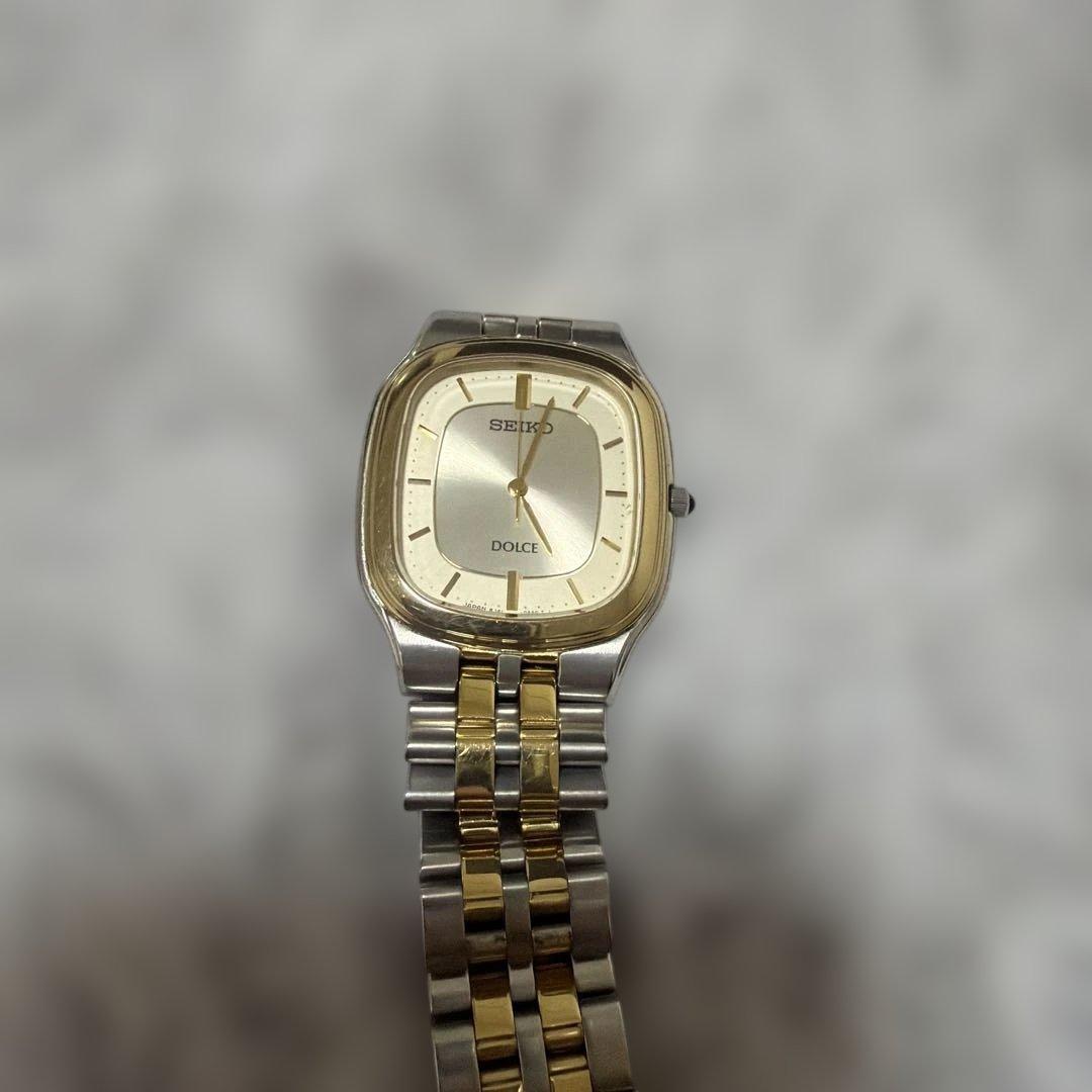 SEIKO DOLCE ドルチェ 8J41 メンズ腕時計 箱・保証書・付属品