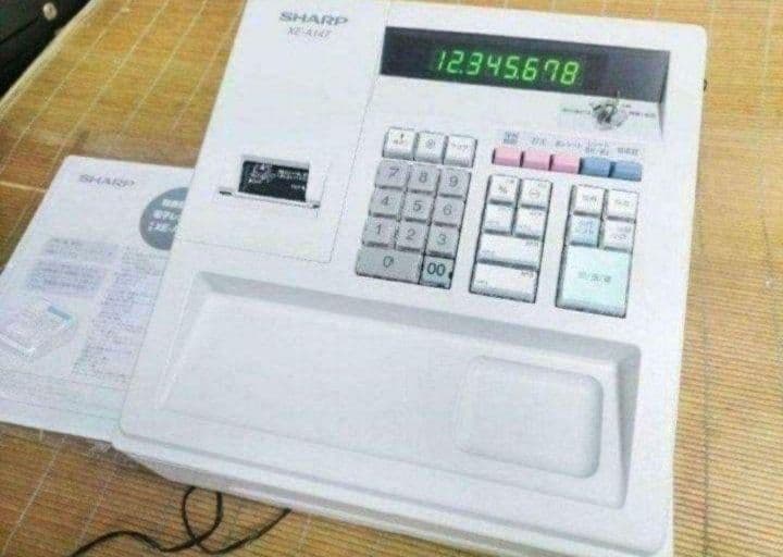 美品シャープレジスター　XE-A147　PC連携　888000