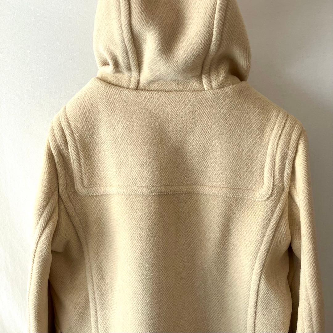 美品 オールドイングランド ウール100 ダッフルコート M ベージュ ショート