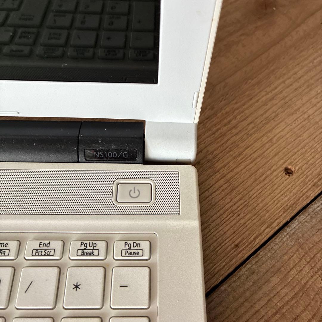 LAVIE ノートPC PC-NS100G2W ホワイト