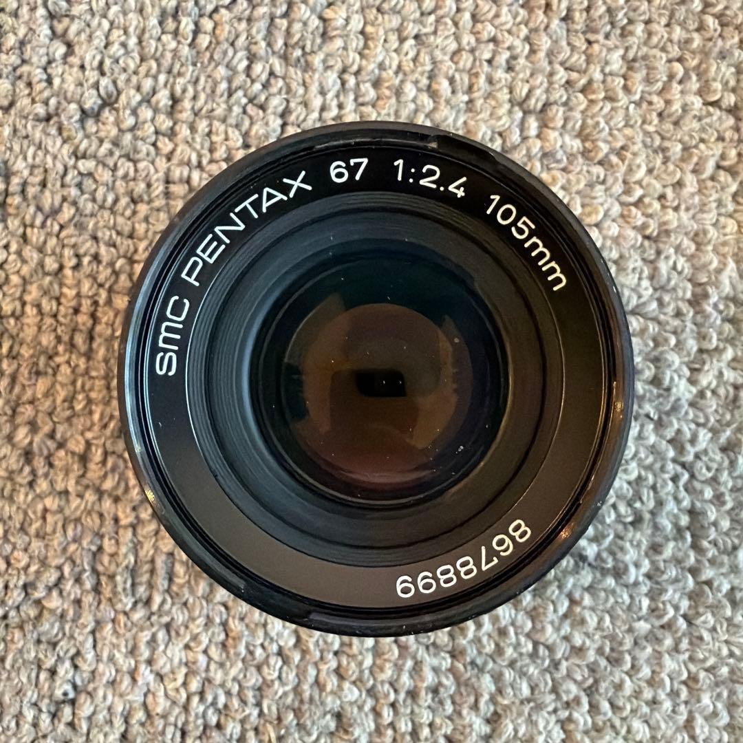 【実写確認済】PENTAX 67 後期型 レンズ3本 豪華フルセット ケース付