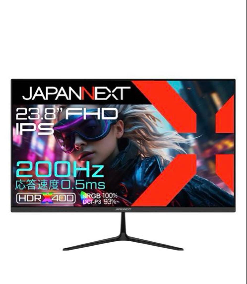 JAPANNEXT X 23.8インチ FHDゲーミングモニター pcモニター