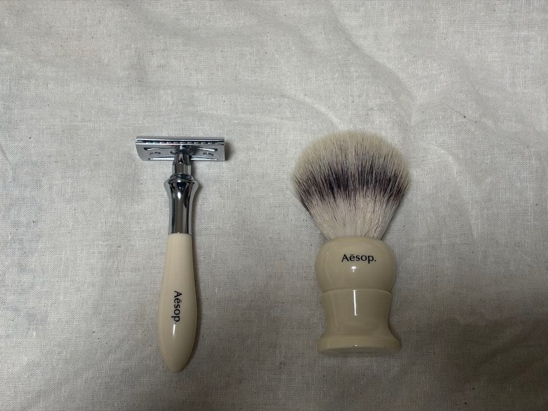 Aesop シェービングセット　剃刀　ブラシ
