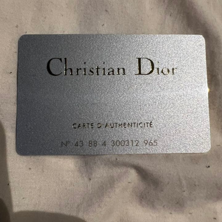 Christian Dior ディオール　カード