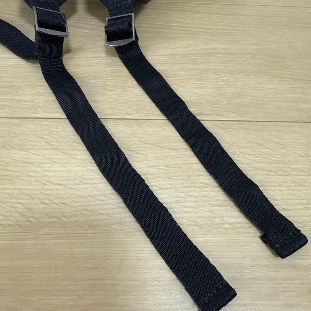 agnis b. ブラック マザーズバッグ　リュック