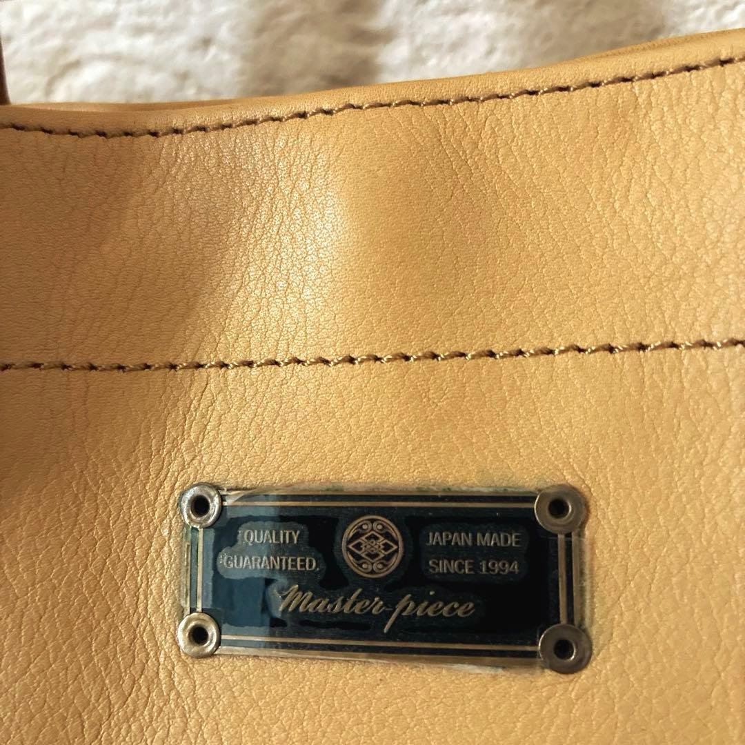 master-piece [MSPC] マスターピース 本革製トートバッグ