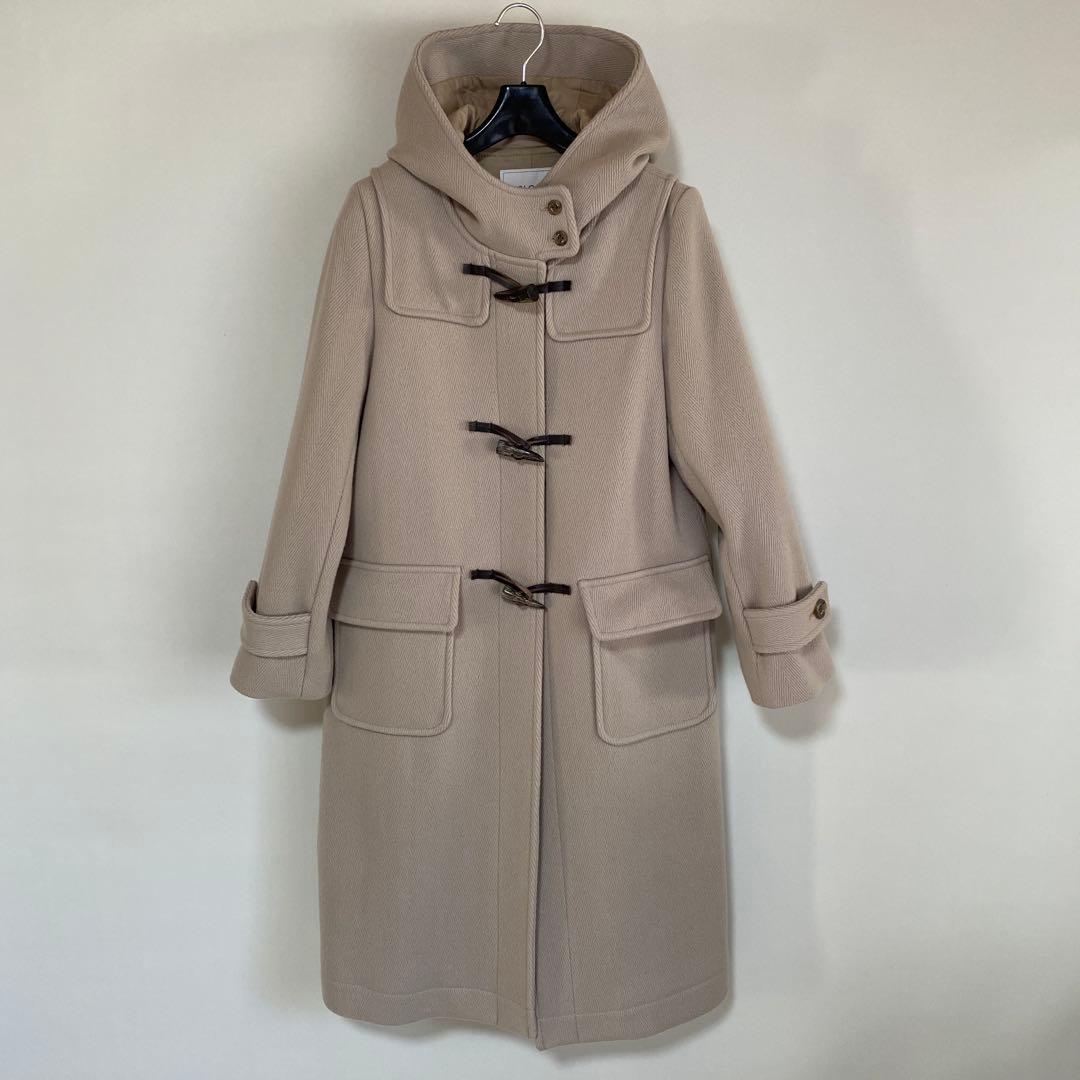 スローブイエナ ダッフルコート 38 ベージュ系 厚手 暖かい DMW