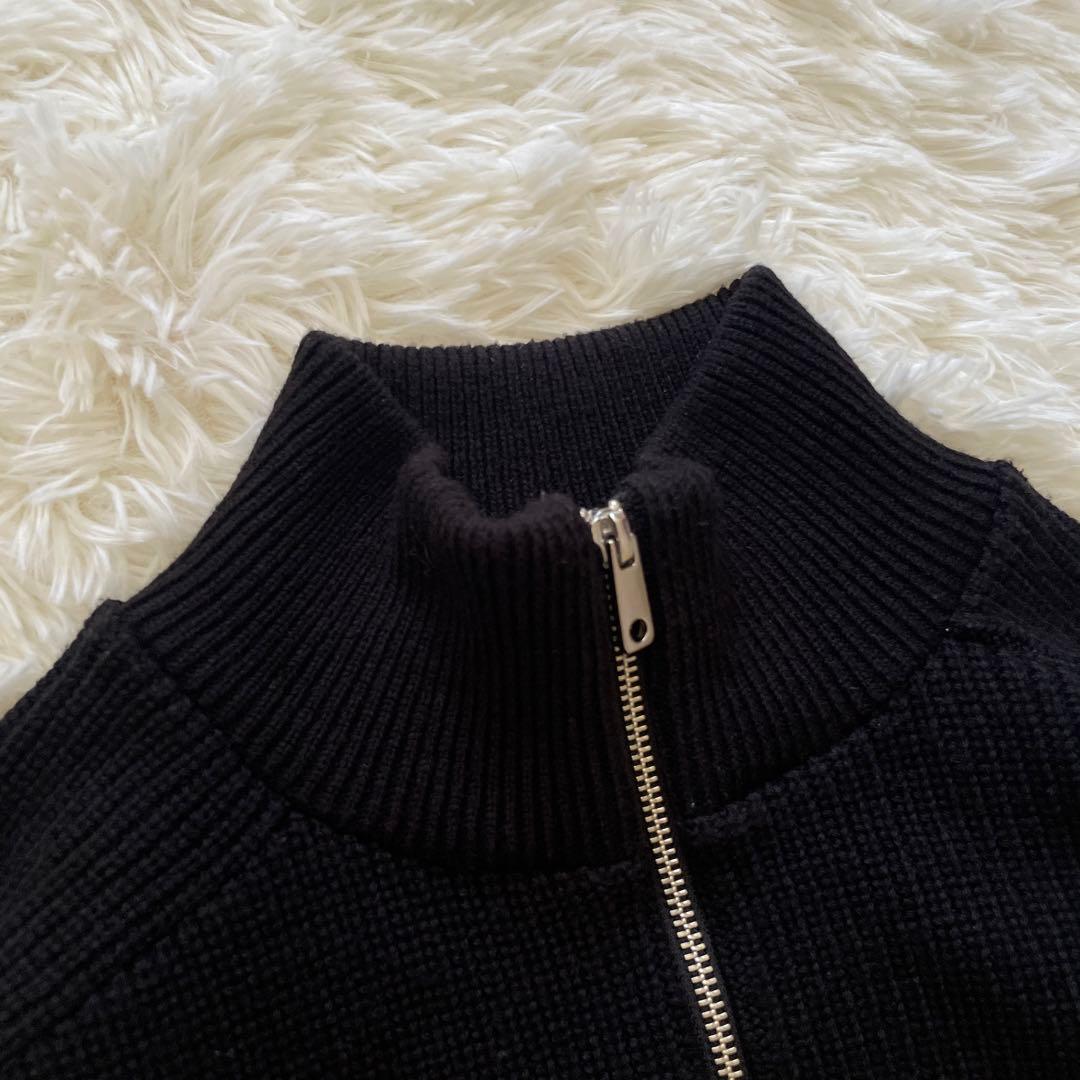 美品✨UNITED TOKYO ドライバーズニット　2 ブラック　肉厚　日本製