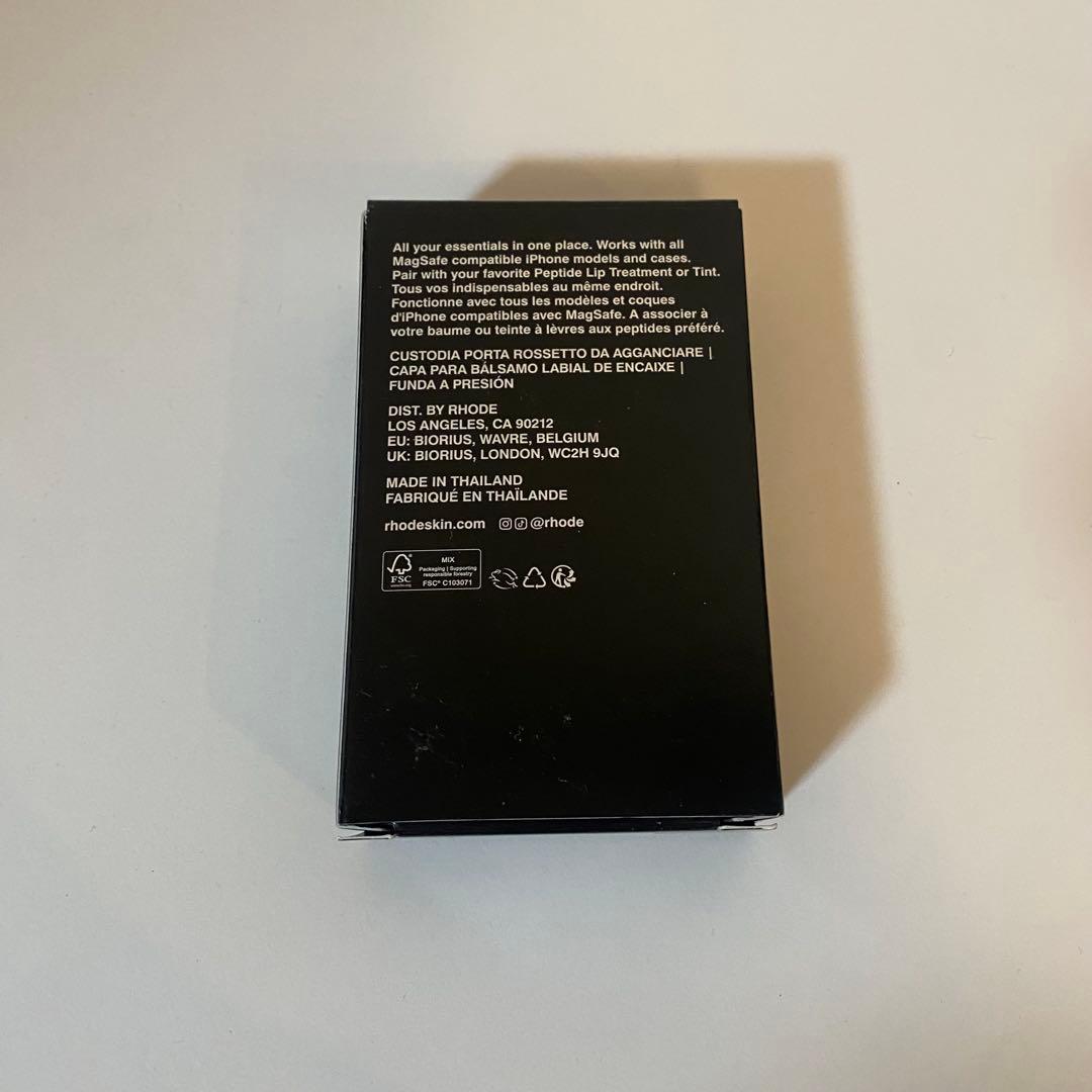 rhode snap-on lip case BLACK ブラック新品正規品