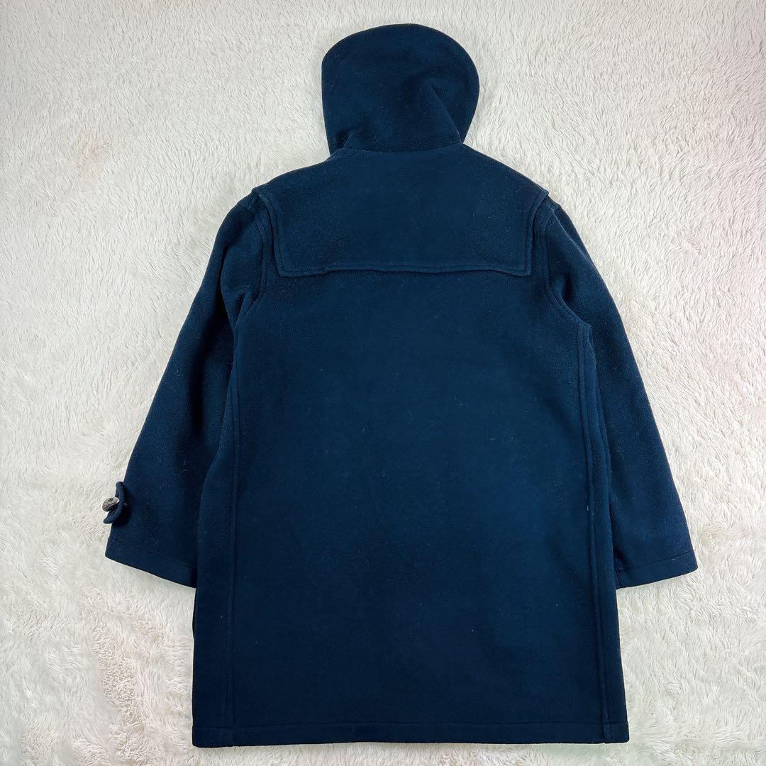 アクアスキュータム　ロンドン　チェック　イギリス製　ダッフルコート　Lサイズ