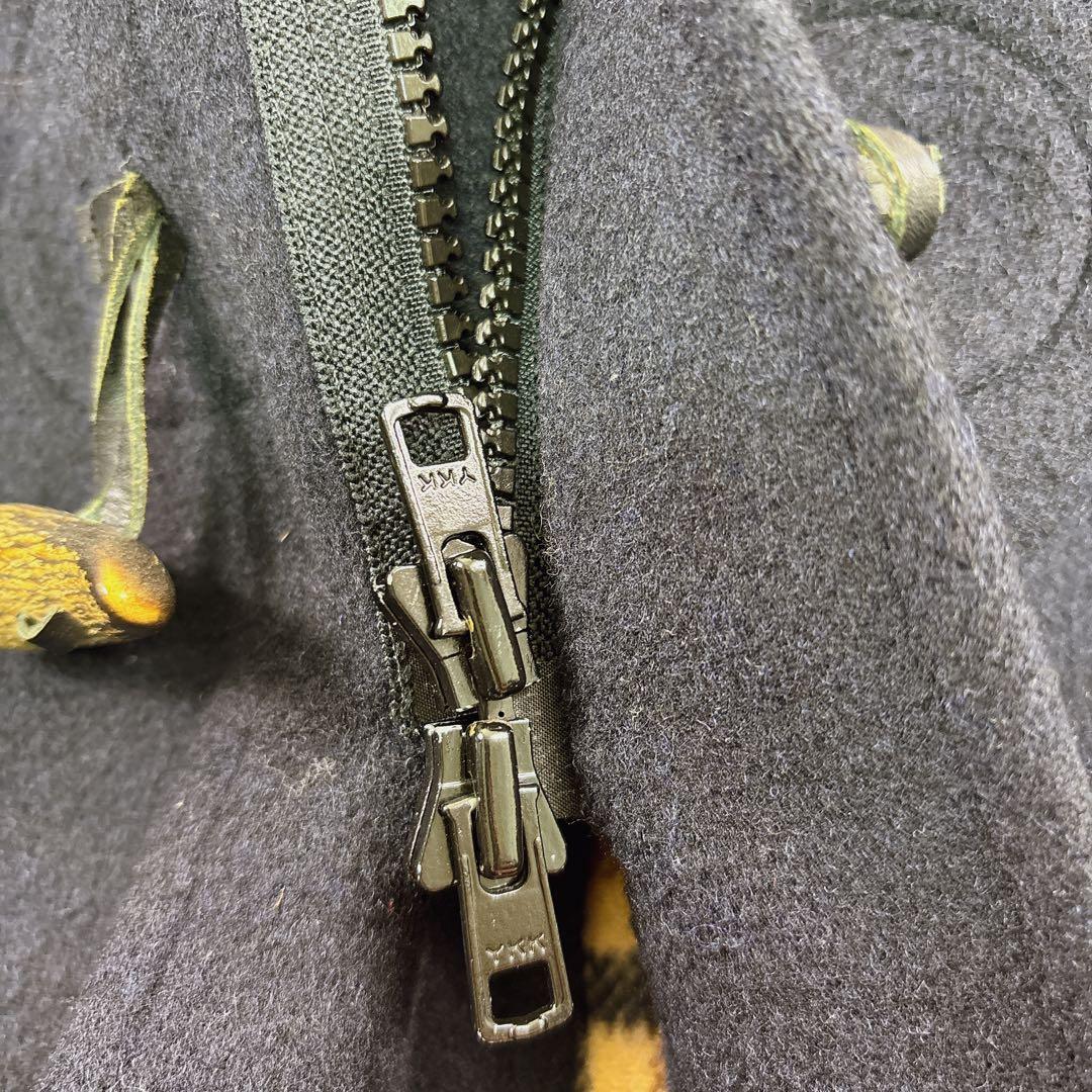 アクアスキュータム　ロンドン　チェック　イギリス製　ダッフルコート　Lサイズ