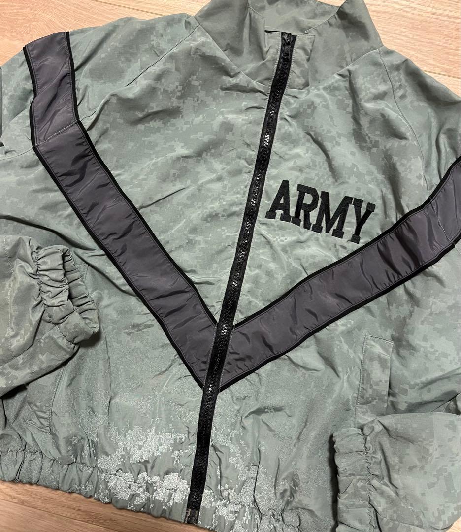 09年製 US ARMY 米軍放出品 トレーニング ジャケット デジカモ S/S