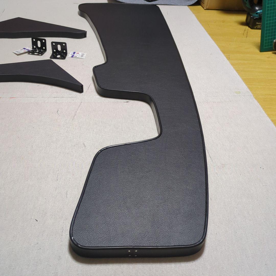 【ヒロ】フロントテーブル【ブラックレザー】