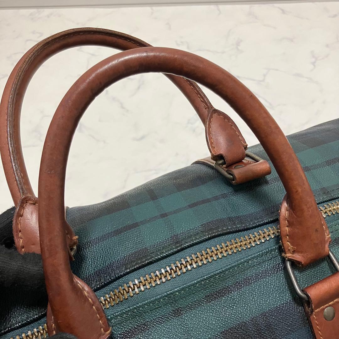 ポロ ラルフローレン ボストンバッグ 2way PVC 旅行　グリーン