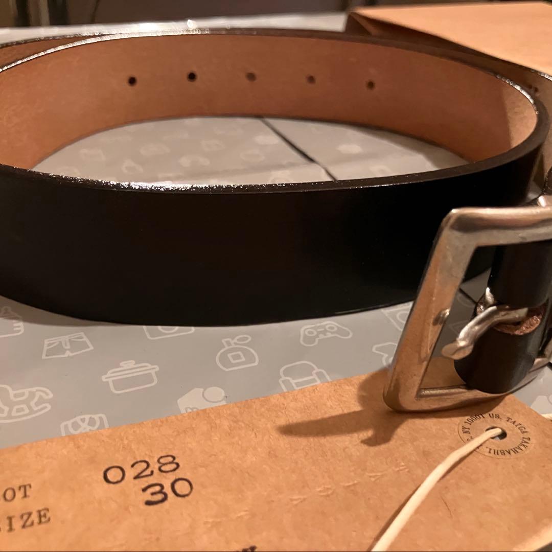 新品 T.T Taiga Takahashi タイガタカハシ レザーベルト
