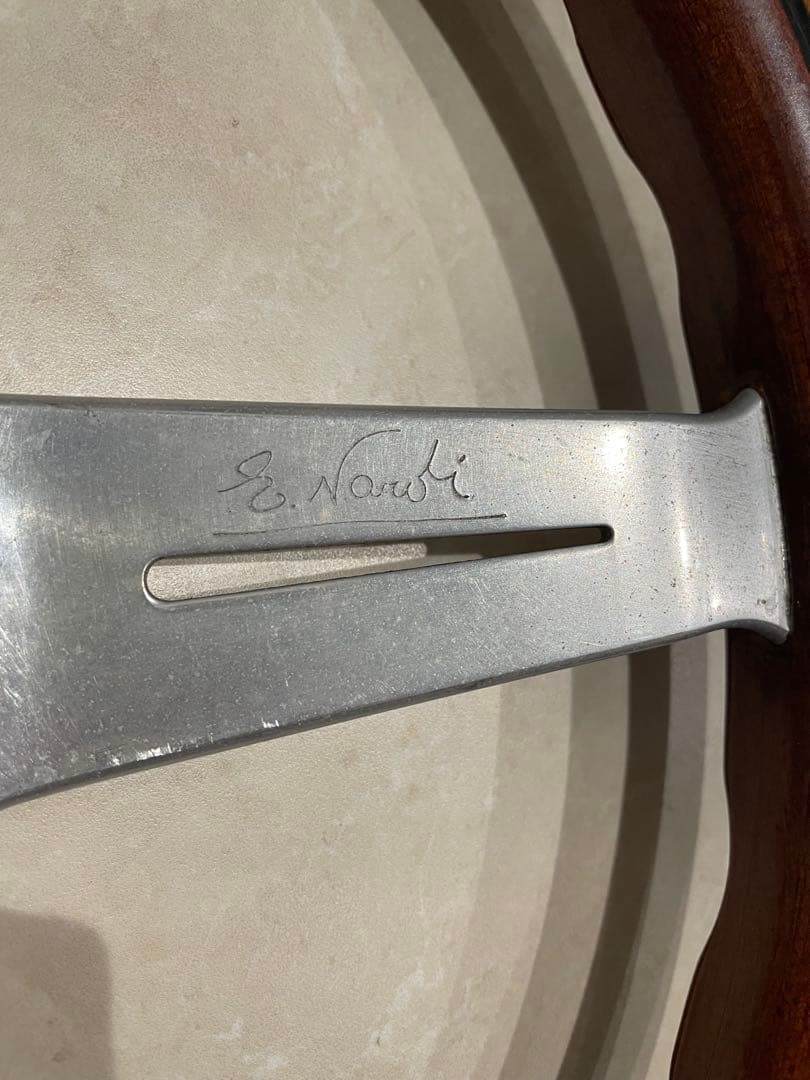 ナルディ　ウッドステアリング　φ33