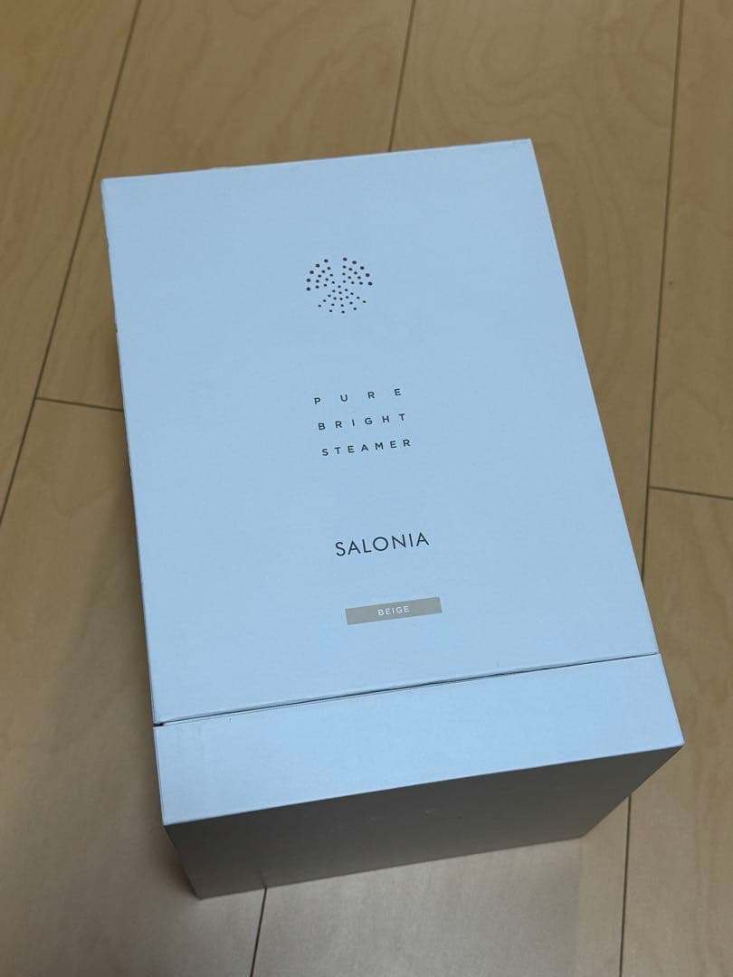SALONIA ピュアブライトスチーマー 未開封