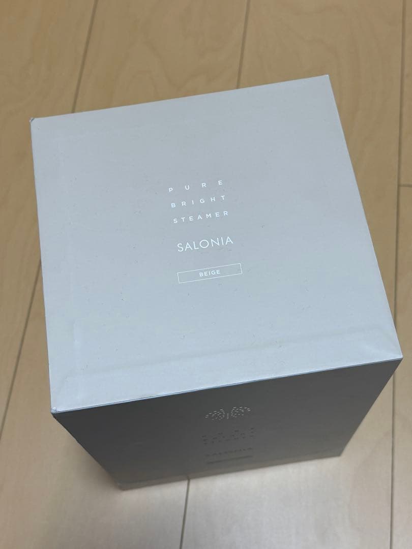 SALONIA ピュアブライトスチーマー 未開封
