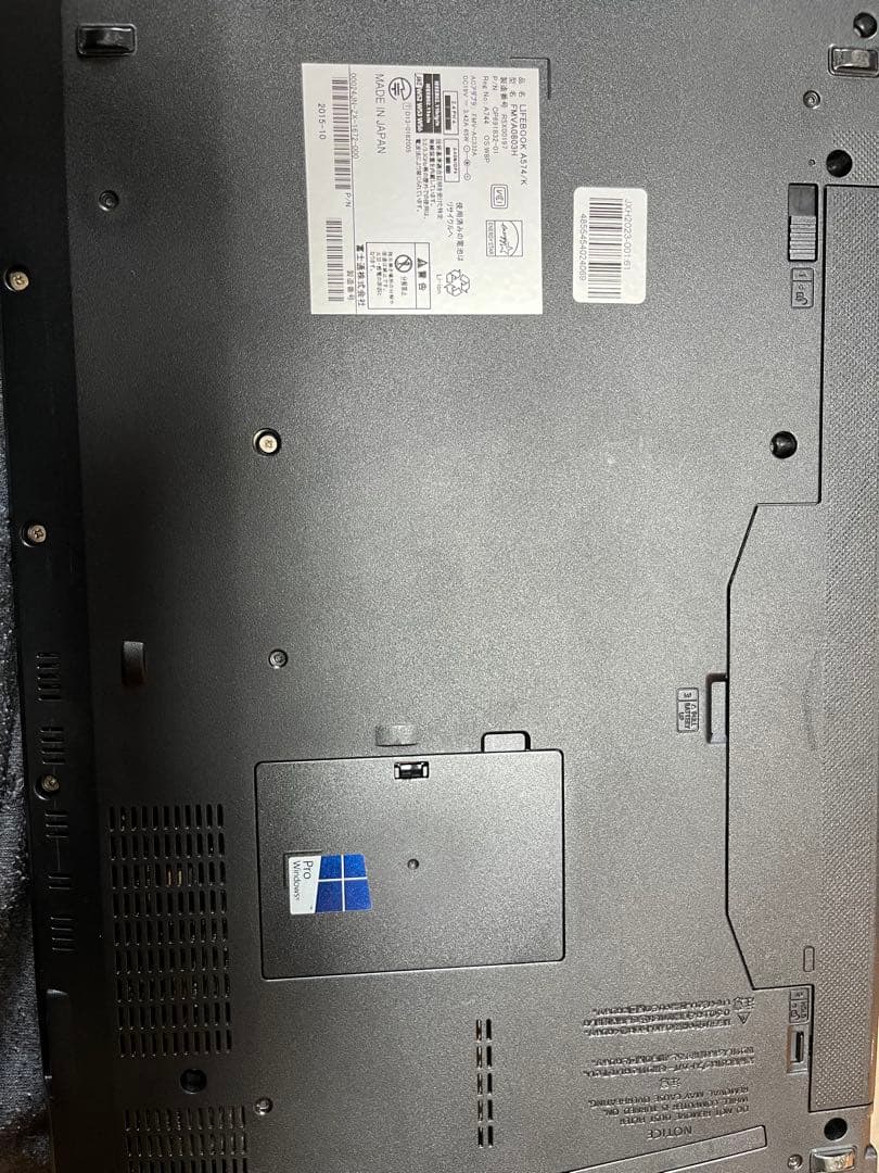LIFEBOOK ノートPC Core i7 16GB SSD1TB