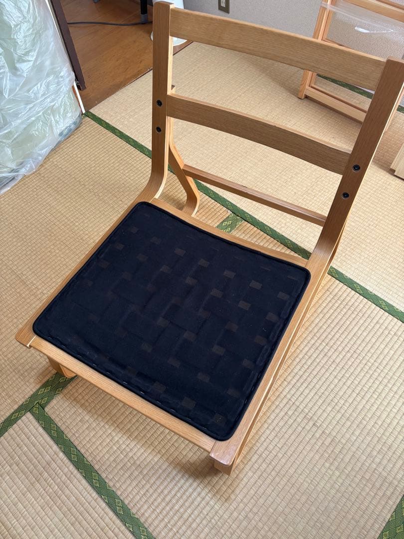 無印良品　リビングでもダイニングでも　ソファ　椅子