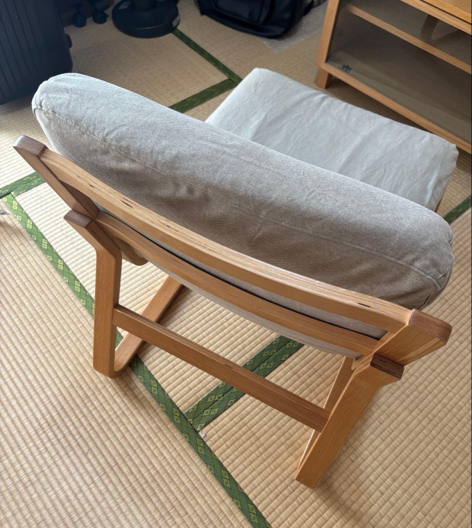 無印良品　リビングでもダイニングでも　ソファ　椅子