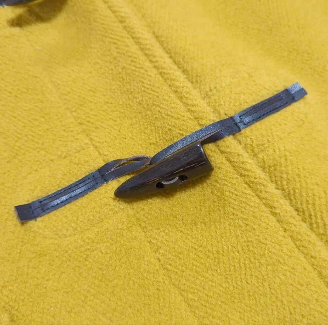 美品✨マッキントッシュ ダッフルコート イエロー 34 英国製 希少カラー