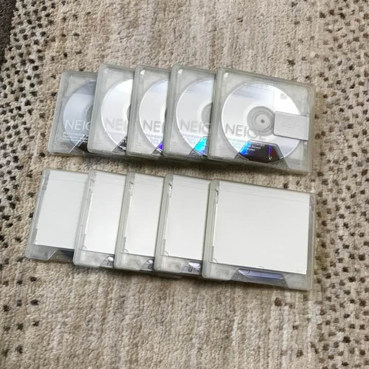 ソニー MDディスク 74分×10枚