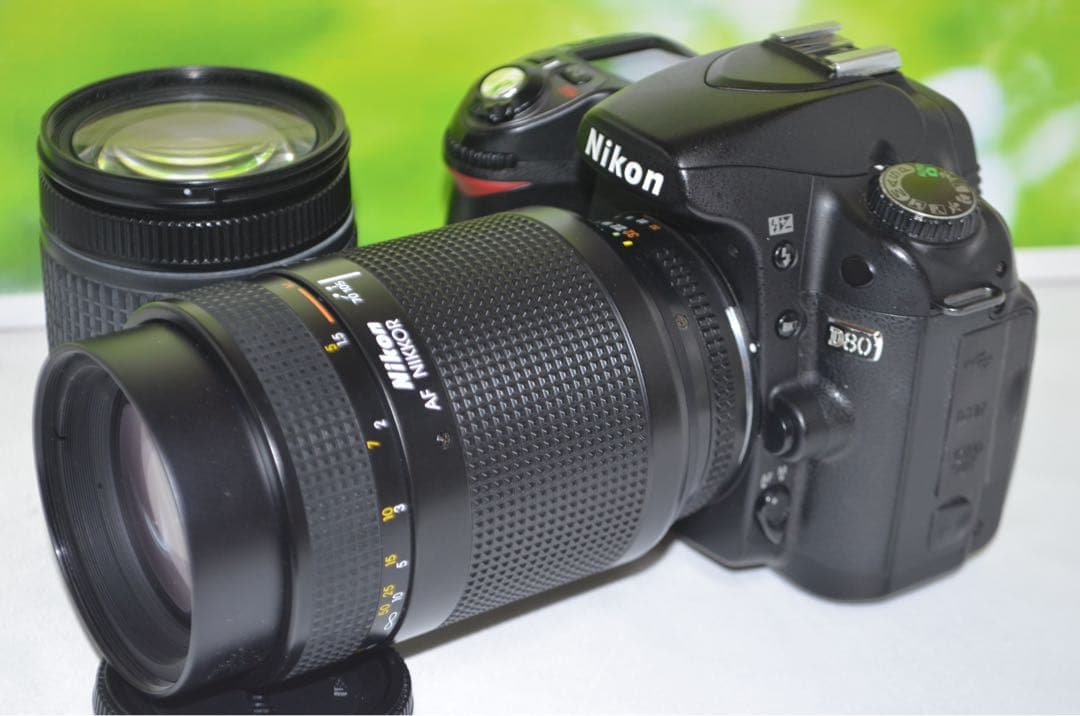 Nikon D80☆スマホに転送OK☆色鮮やか一味違う一眼レフ☆