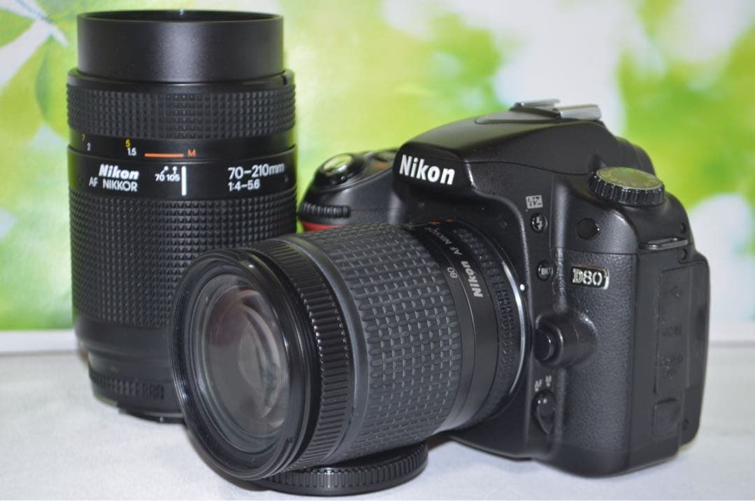 Nikon D80☆スマホに転送OK☆色鮮やか一味違う一眼レフ☆